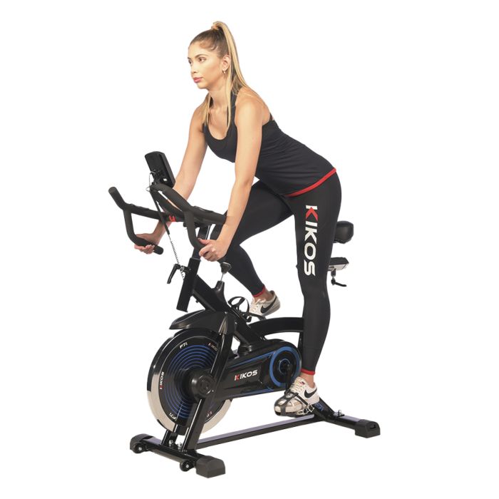 Bicicleta Spinning Kikos F7I - Roda De Inércia 18Kg - Kikos Fitness