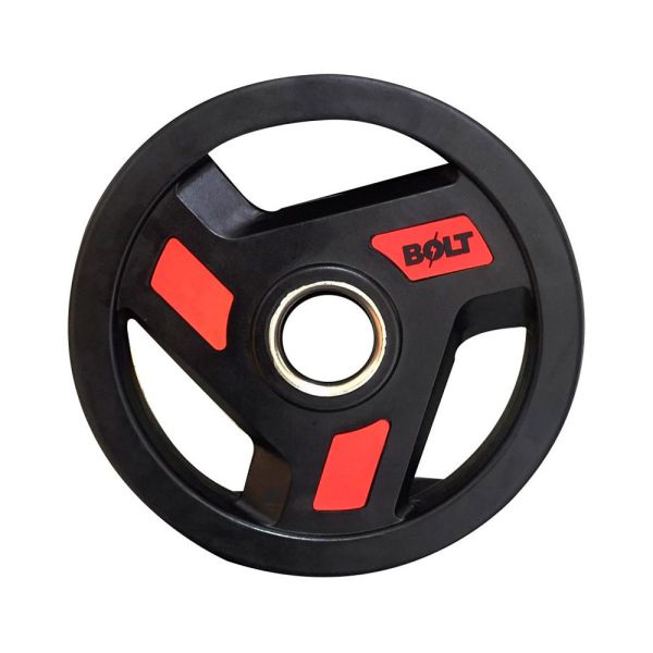 Anilha Rubber Lightning Bolt 20Kg Showroom