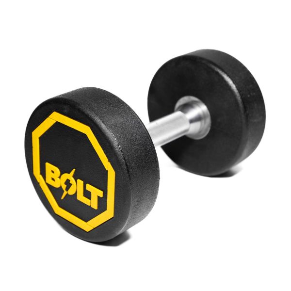 DUMBBELL PU LIGHTNING BOLT