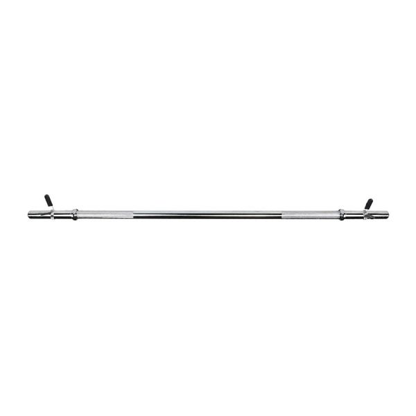 Barra Reta Kikos 1.20M Cromada Com Presilha 