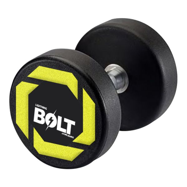 DUMBBELL PU LIGHTNING BOLT