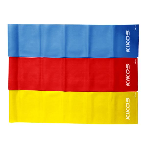Kit De Faixas Elásticas Kikos 3 Tensões Showroom