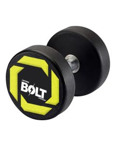 DUMBBELL PU LIGHTNING BOLT