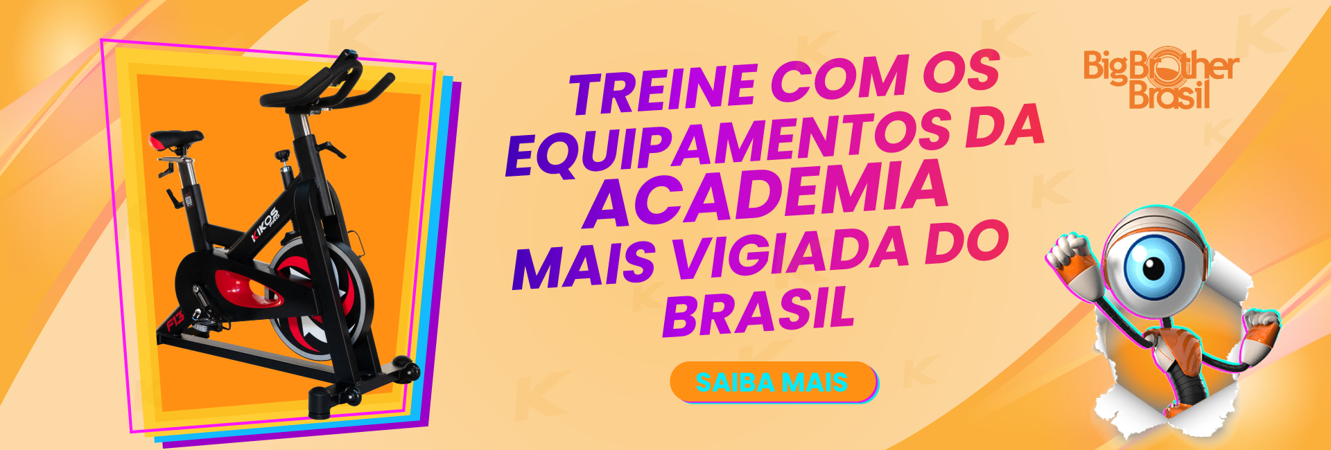 Treine com os equipamentos da academia mais vigiada do Brasil