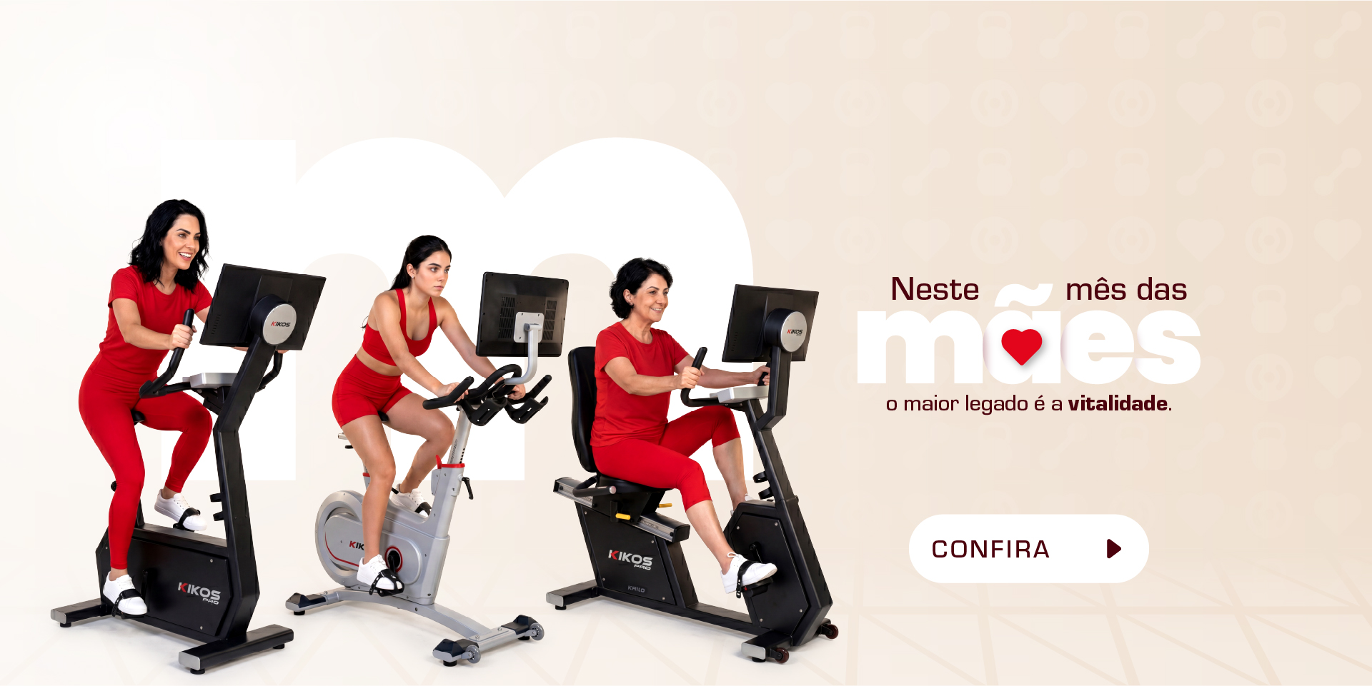 Neste mês das mães o maior legado é a vitalidade!