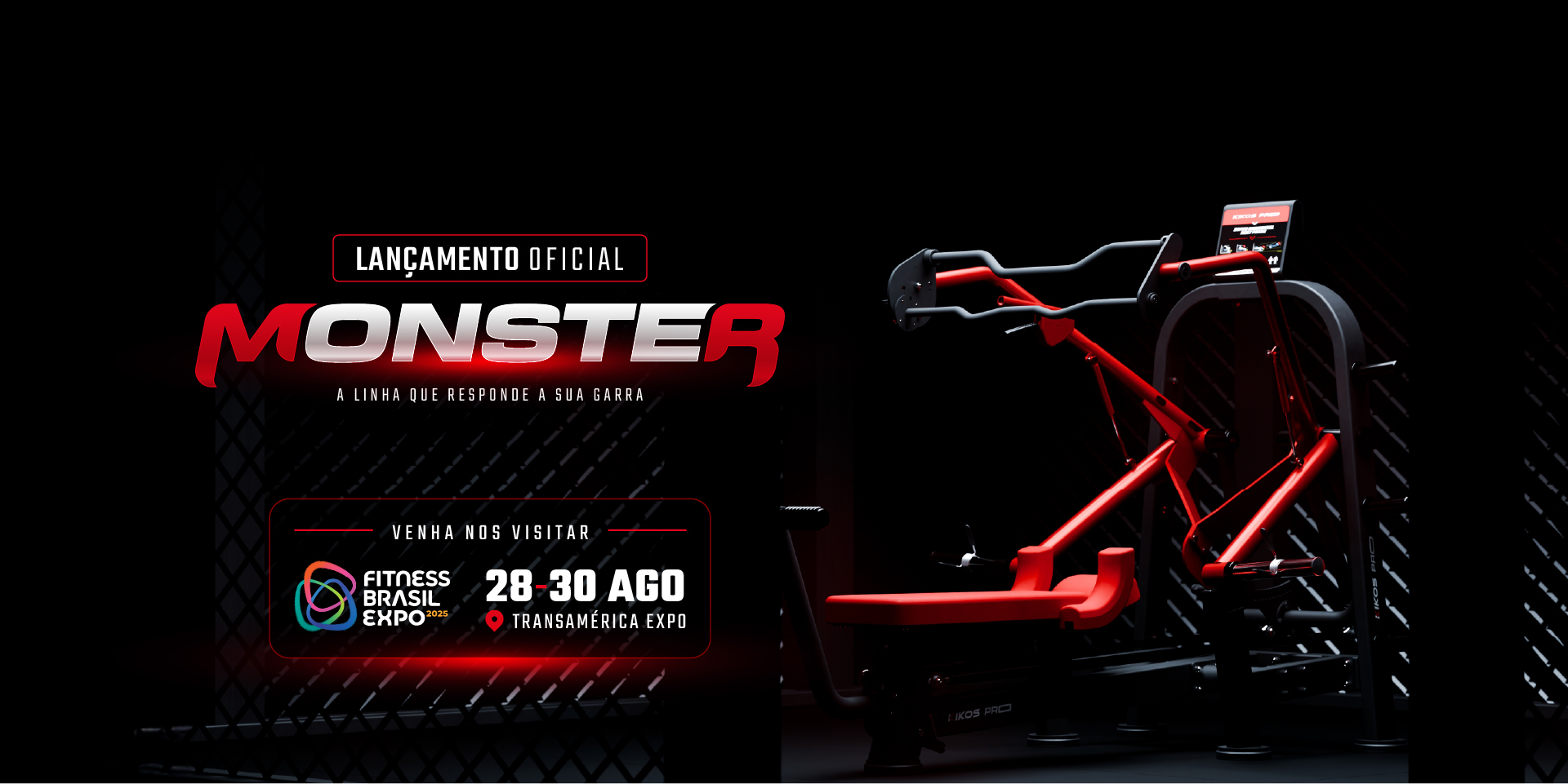Lançamento Oficial da Nova Linha Monster na FITNESS BRASIL EXPO 2025