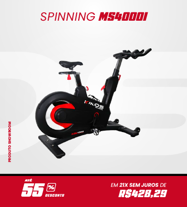 Spinning Kikos MS4000i  Showroom com 55% de desconto à vista ou em até 21 vezes sem juros