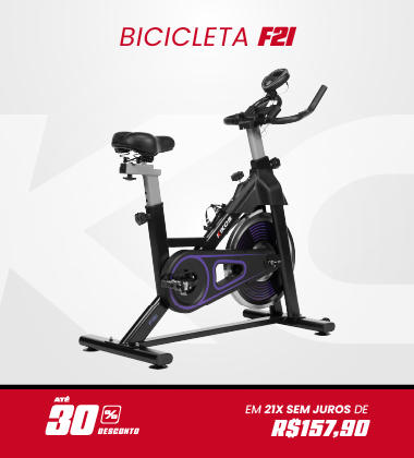 Bicicleta Ergométrica Spinning Kikos F2I com 30% de desconto à vista ou em até 21 vezes sem juros