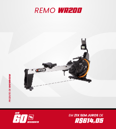 Remo Kikos WR200 com 60% de desconto ou em até 21 vezes sem juros